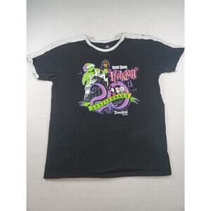 Disneyland Haunted Mansion Holiday 20th Anniv. Shirt GLows In The Dark XL